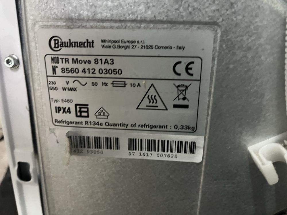 Suszarka Bauknecht 8kg na pompie ciepła |12msc |BD stan |Dowóz
