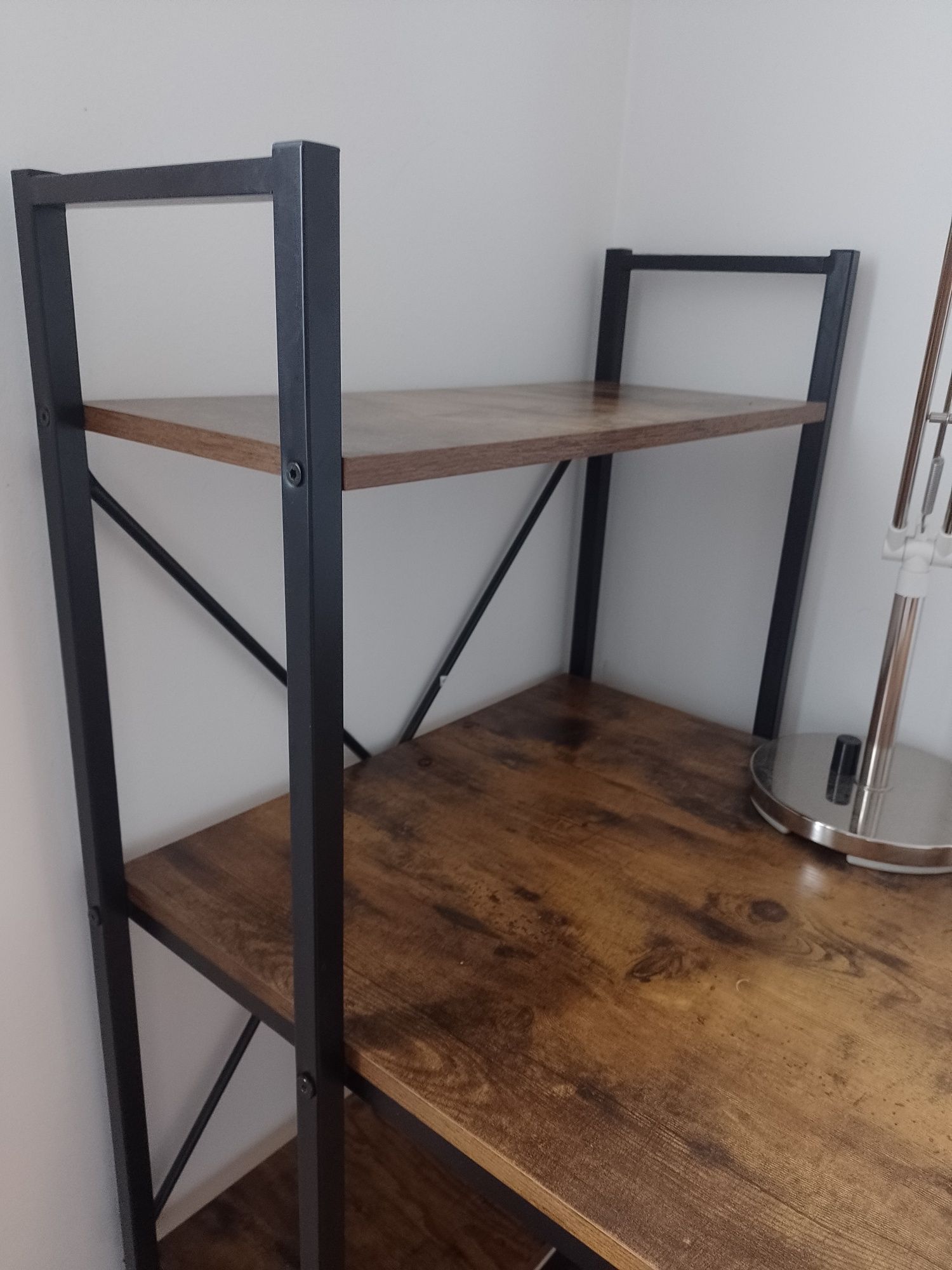 Biurko loft drewno Agata Meble 116 cm długości