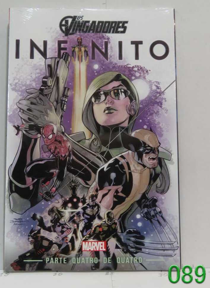 Marvel Os Vingadores - Infinito, Serie completa (4 volumes novos)