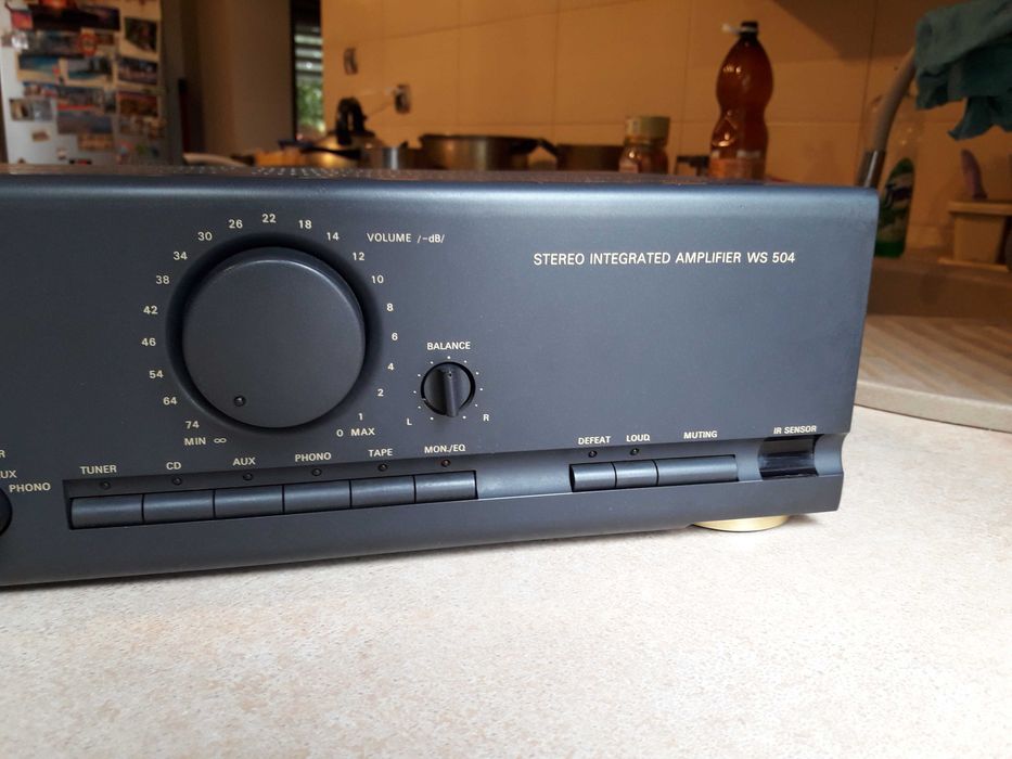 Wzmacniacz Diora WS 504 kolor ciemno szary grafit-UNIKAT