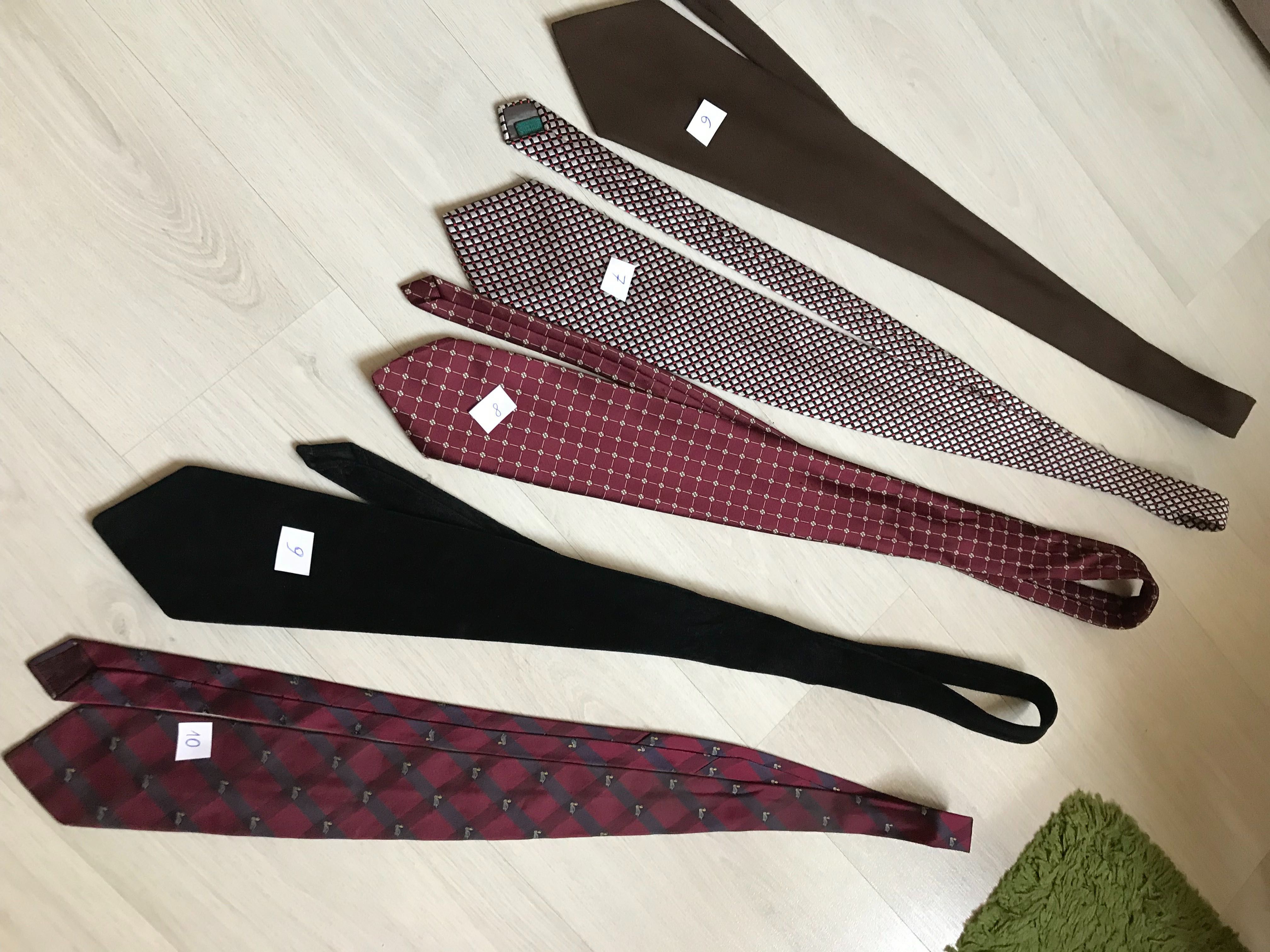 Krawaty męskie zestaw 5 sztuk