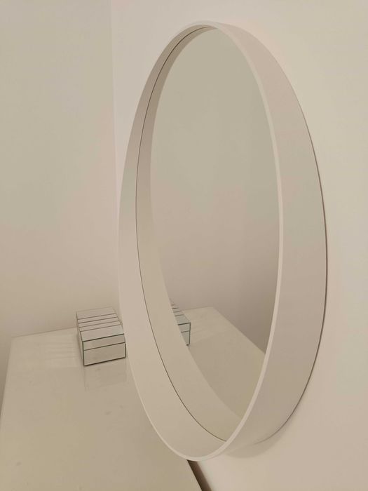 Toaletka i wkłady IKEA, Fotel welurowy , Lustro IKEA
