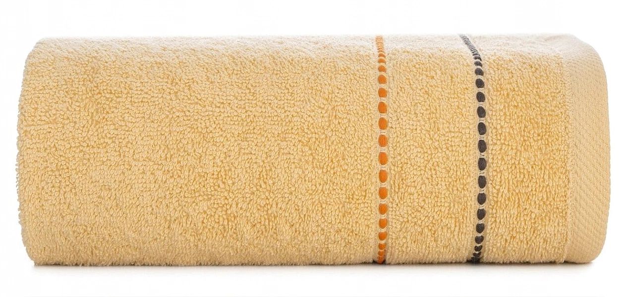 Ręcznik SUZI 70x140 Kąpielowy Bawełna Frotte Eurofirany Jasny Pomarańc