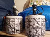 Candeeiros em ceramica