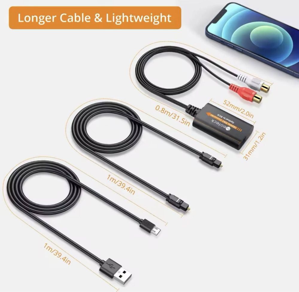 Neoteck NTK004 192kHz Toslink DAC Цифроаналоговий аудіо конвертер