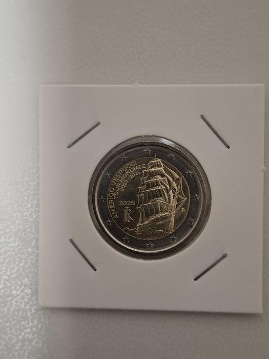 Moeda comemorativa Itália 2025