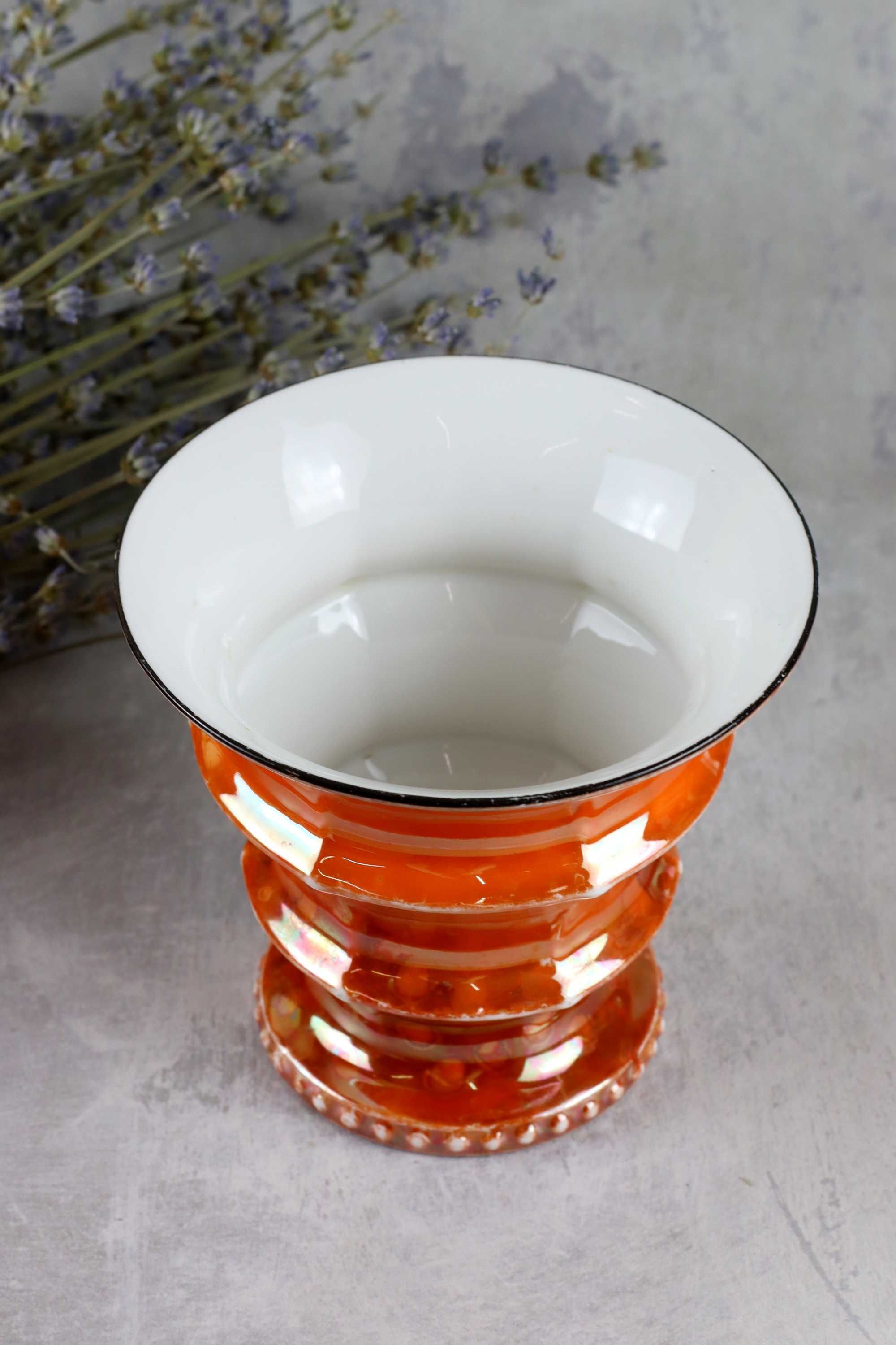 Porcelanowy wazon w stylu art deco Tillowitz Epos porcelana Tułowice