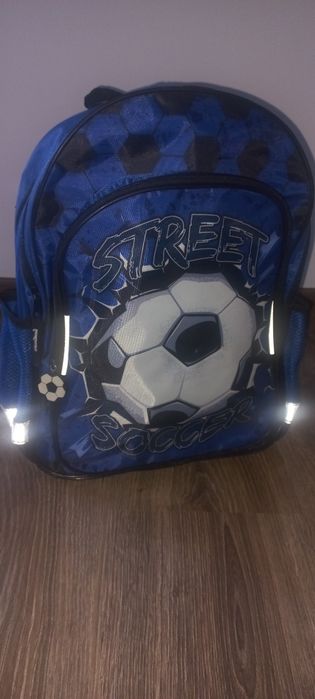 Plecak szkolny piłka