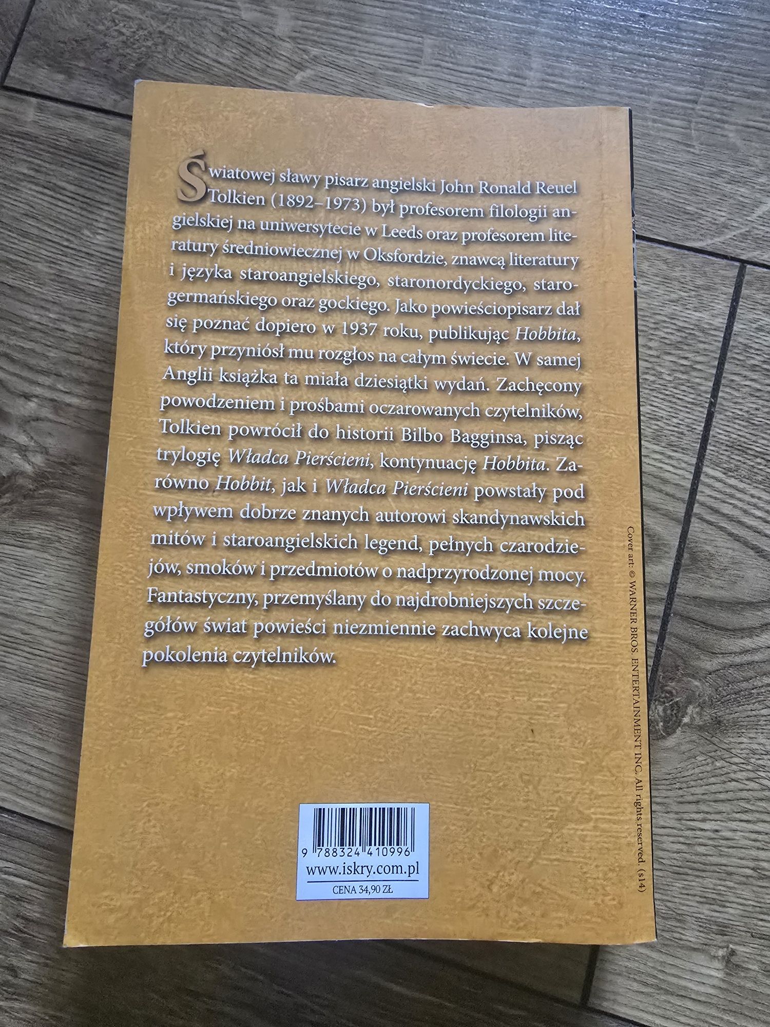 Książka lektura Hobbit