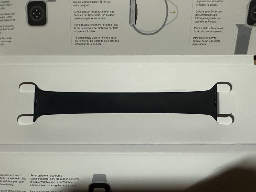 Apple midnight solo loop for Apple Watch 45mm size 9