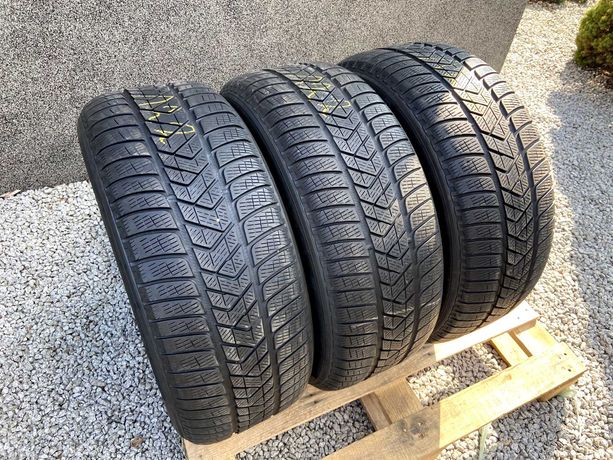 3x 255/55R18 Pirelli Scorpion Winter 5mm RunFlat