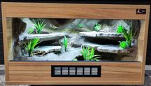 Terrarium nr514 70/40/40 dla gekona lamparciego - NA ZAMÓWIENIE