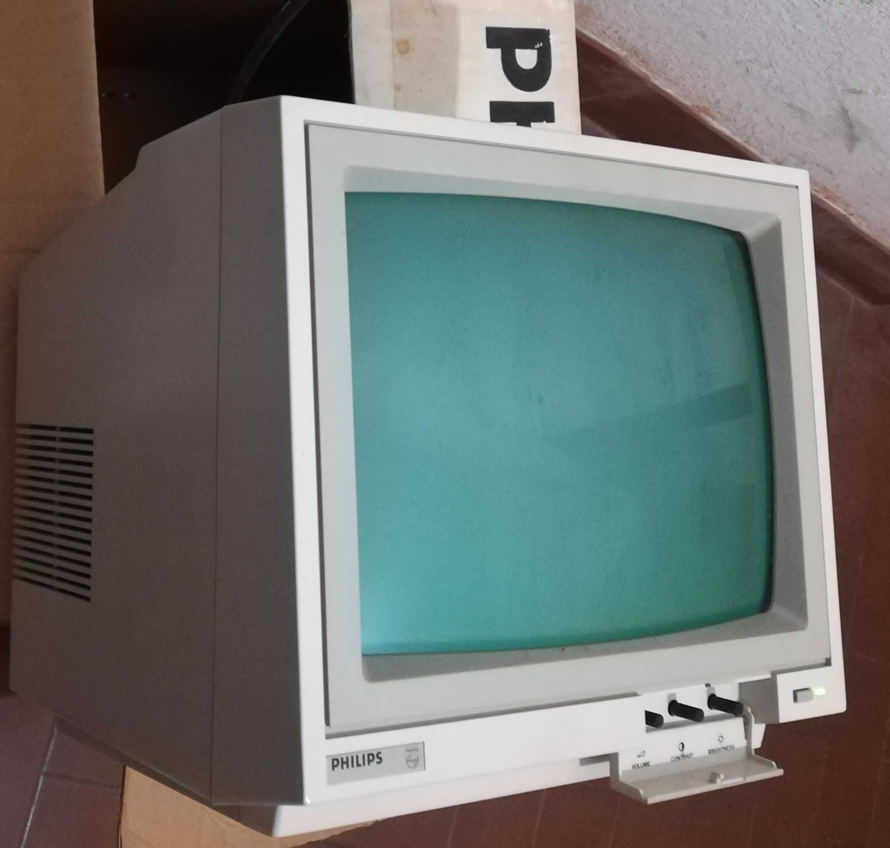 Monitor CRT Philips Computer Monitor 80 – antigo vintage