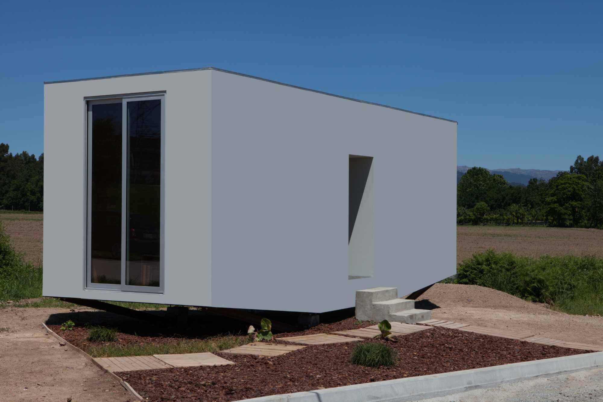Moradias Modulares e tradicionais