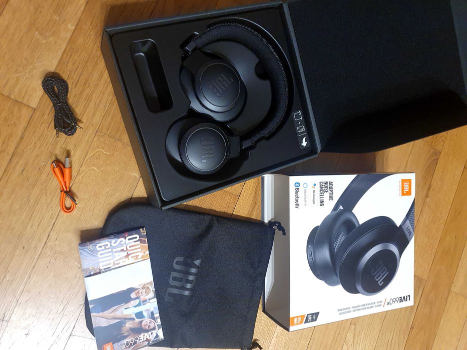 Słuchawki bezprzewodowe JBL Live 660NC