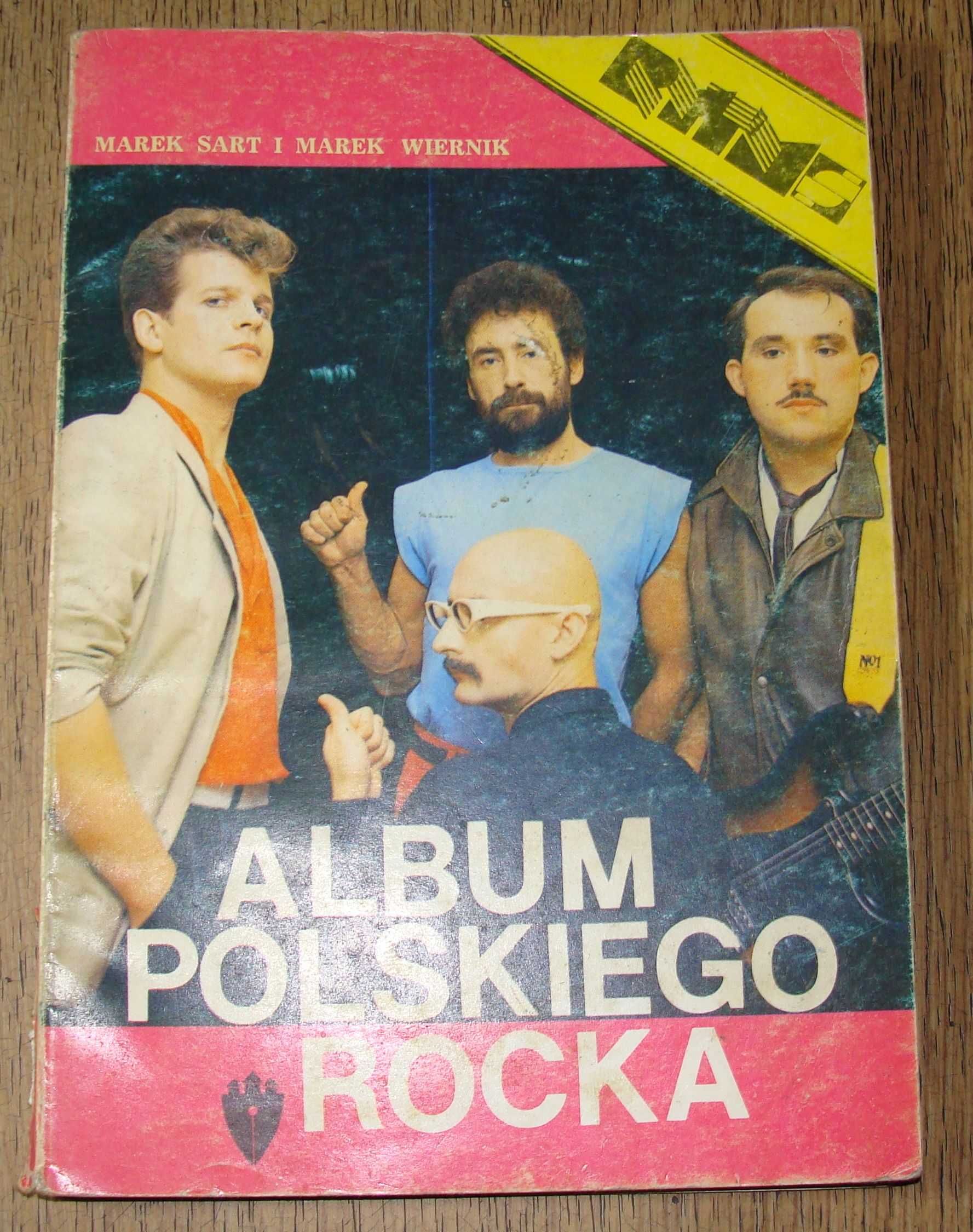 Książeczka -" Album polskiego rocka"