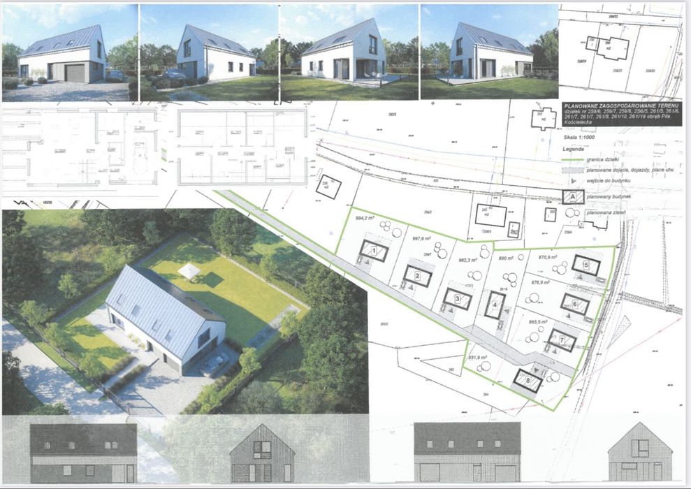 Działki pod budowę domu Piła Kościelecka