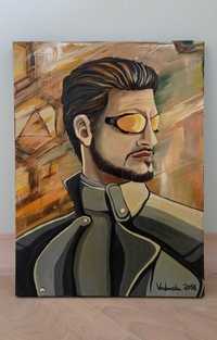 Картина із Adam Jensen ("Deus Ex") Адам Дженсен