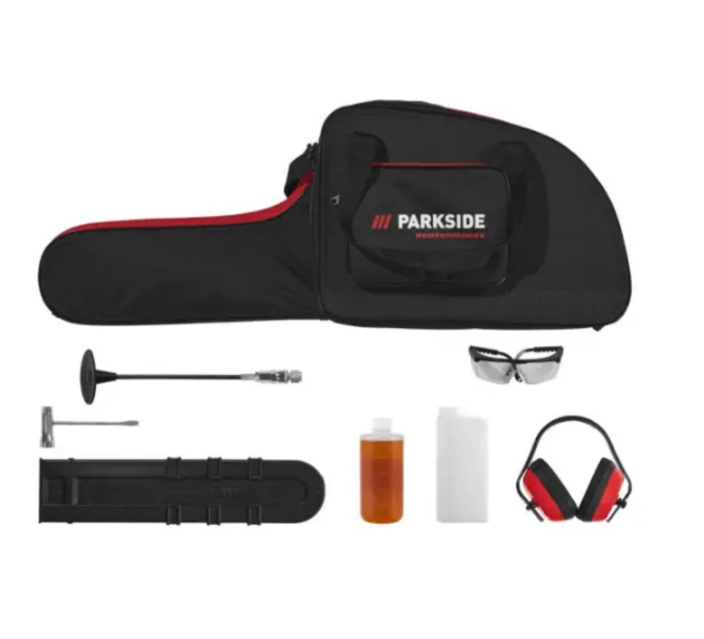 Бензопила з електро стартером Parkside PPBKS 56 A1