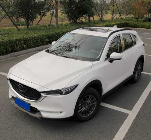 Рейлінги в штатні отвори оригінал Mazda CX5 2017+ чорні або сірі