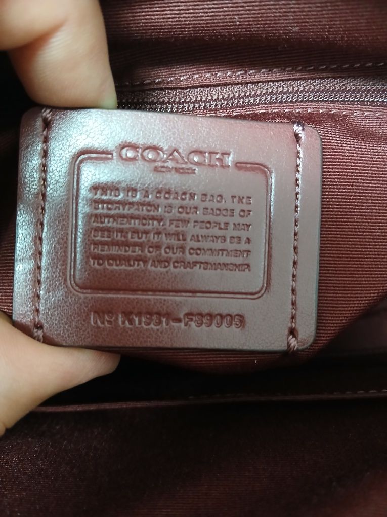 Сумка Coach Rowan