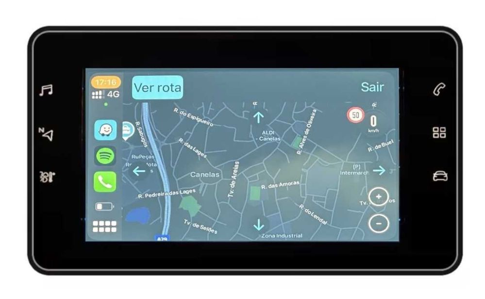 Peugeot/Citroen sem GPS?? -Solução -> BOX Carplay/Android Auto