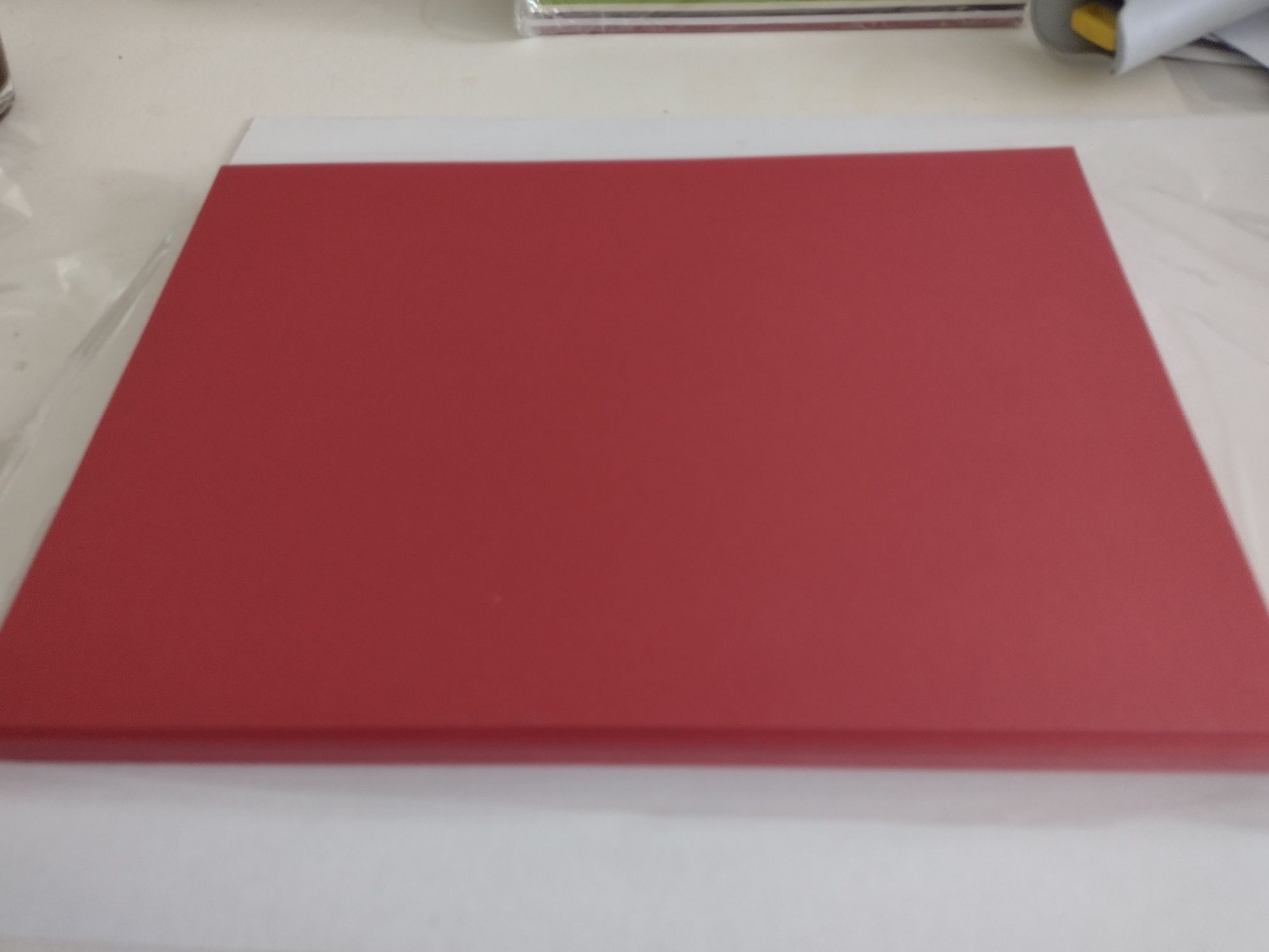 Papier perłowy czerwony 125 gram Sirio Pearl Red fever 100 kartek A4