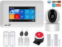 Alarme Tuya Casa sem fios GSM/WiFi/Câmera Android/iOS PT (NOVO)