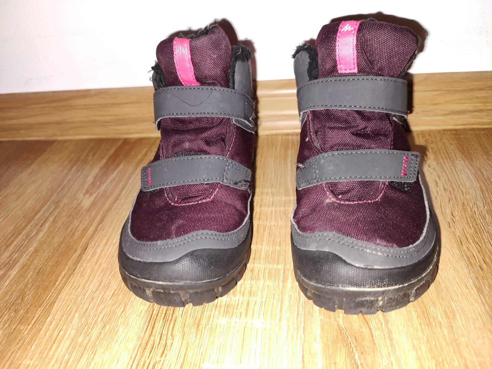 Ciepłe buty trekkingowe Quechua r.32 Decathlon