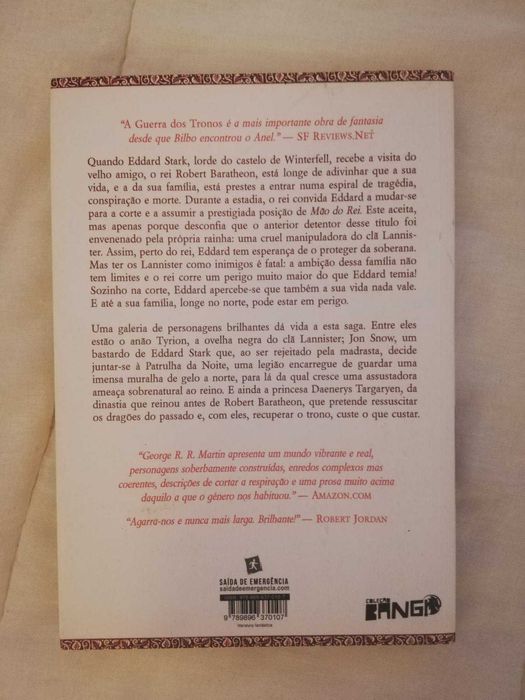 A Guerra dos Tronos de George R. R. Martin