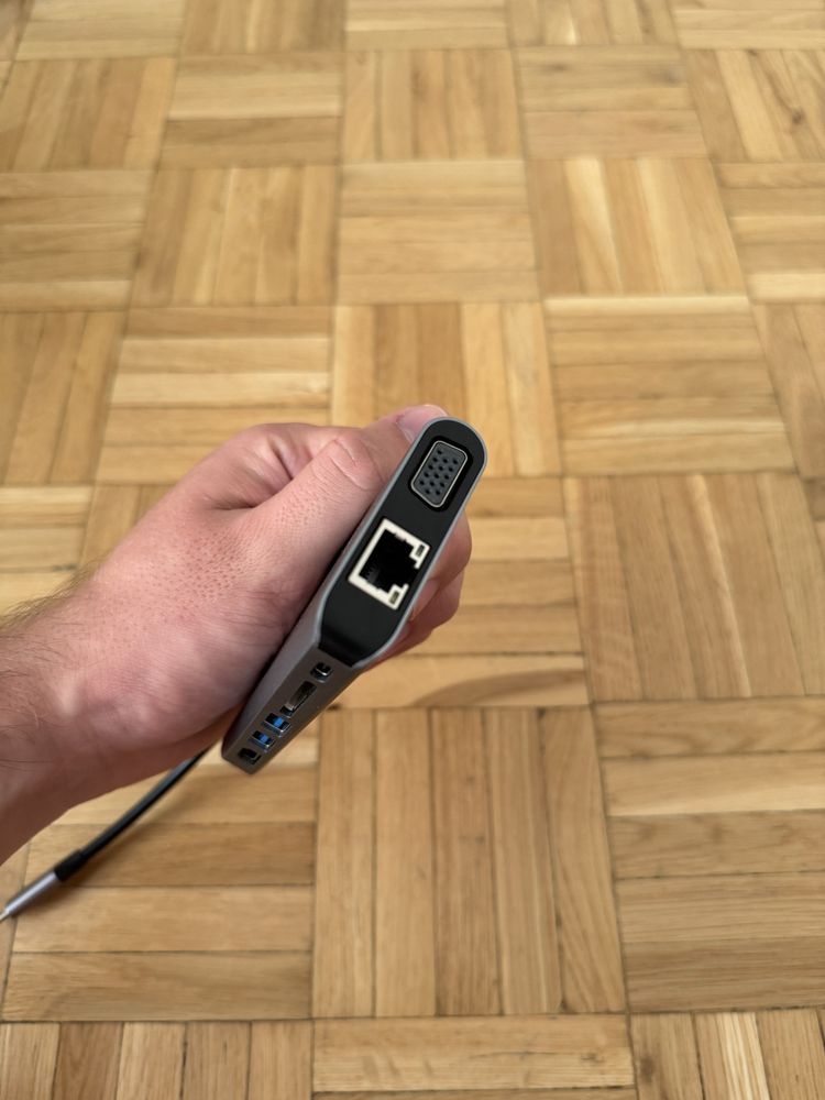 Stacja dokująca HUB 8w1 USB C 4K