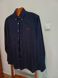 Camisa azul escura Mr. Blue - M