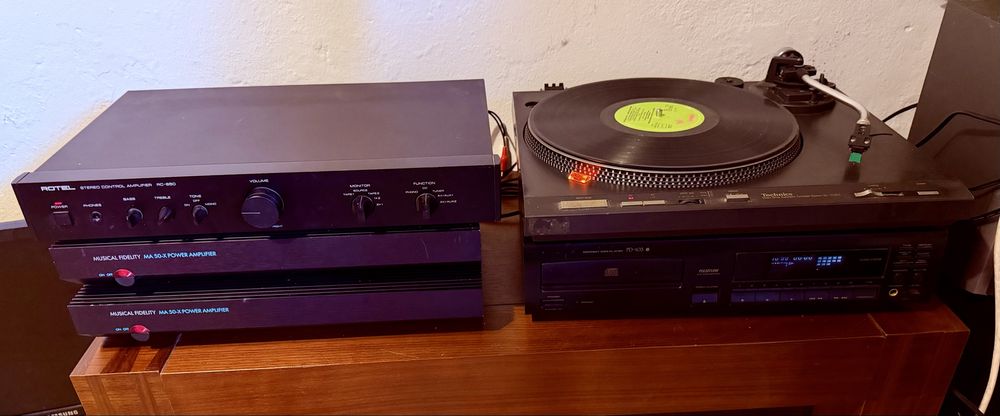 Hi-Fi Vintage ROTEL + Musical Fidelity + Technics + Pioneer -Testado