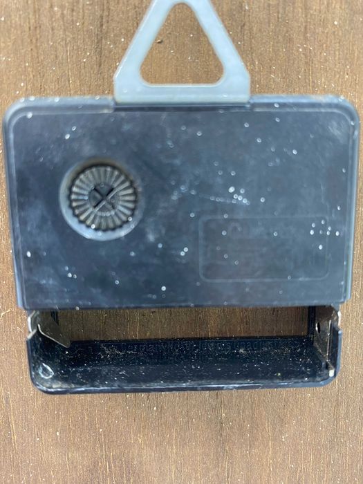 Drewniany, dębowy zegar ścienny Westclox