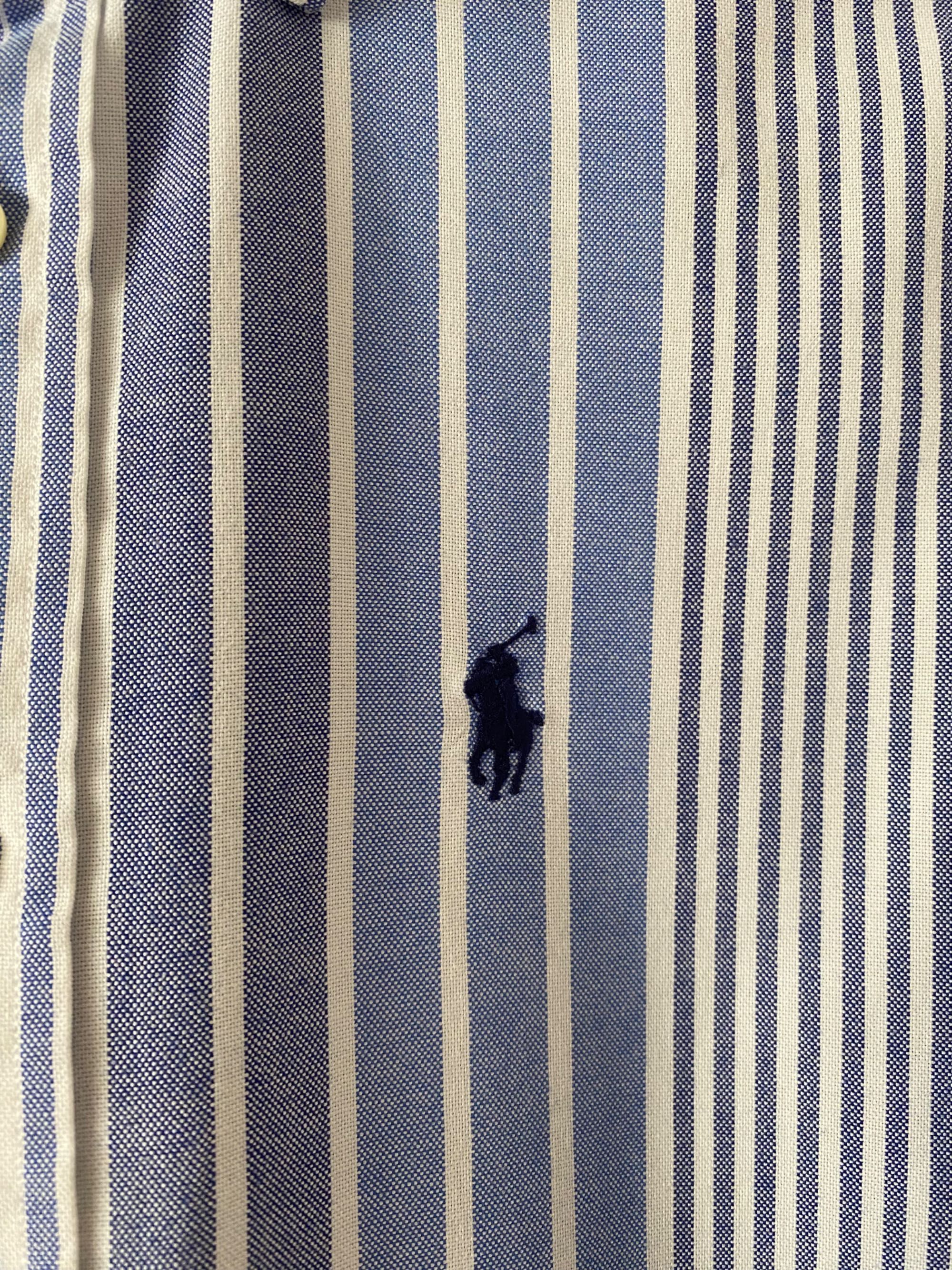 Ralph Lauren (XS)w paski koszula męska damska unisex 100% bawełna