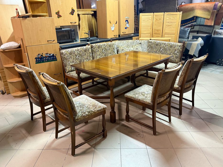 Narożnik pokojowy i kuchenny z Niemiec stół krzesła DOWÓZ DO DOMU