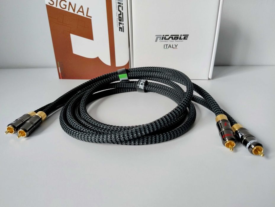 Kabel interkonekt RCA Ricable Magnus Signal - 2x1.5m. Nowy