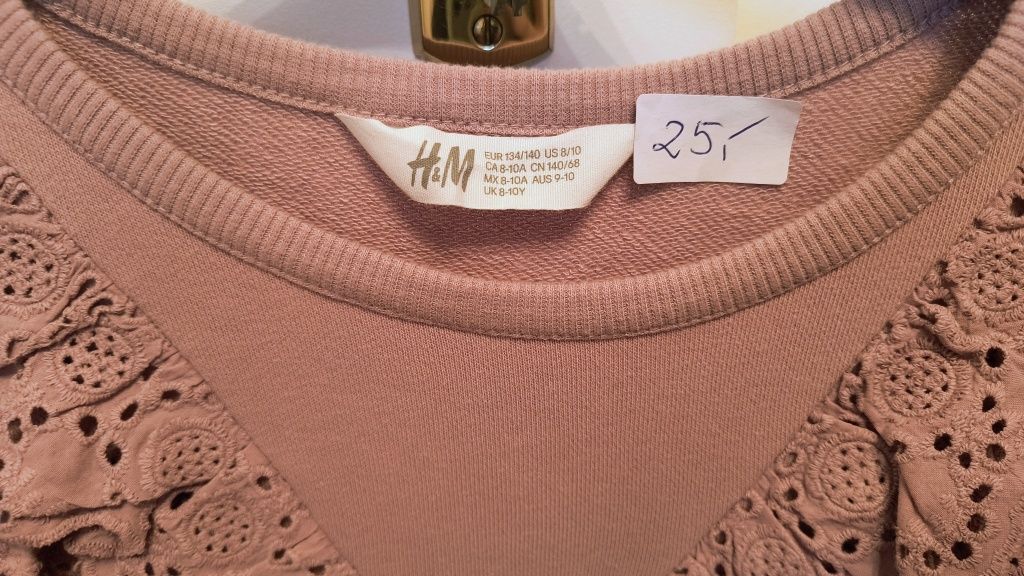Sukienka dresowa H&M r.134/140