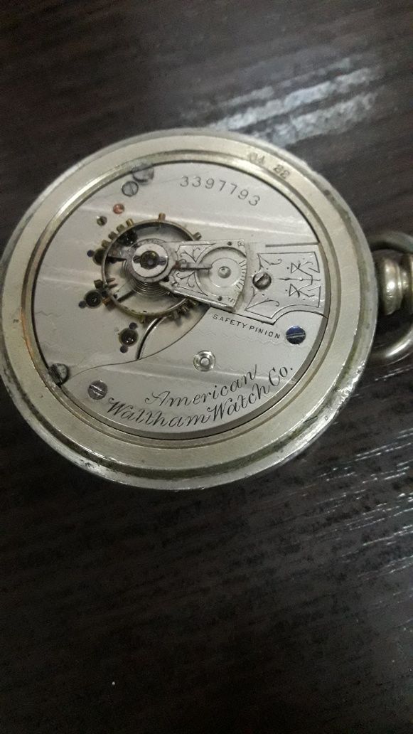 Антикварний годинник 1883р Waltham