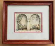 Vintage obraz 3D handmade Anton Pieck