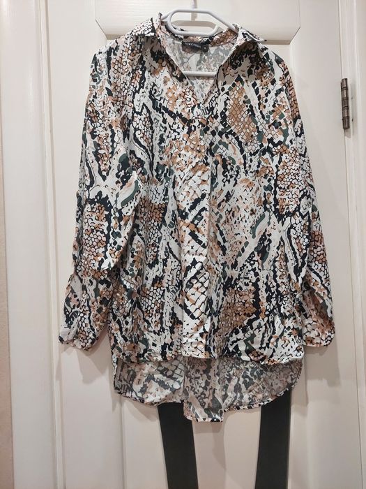 Сорочка блузка блуза рубашка waikiki zara тигрова