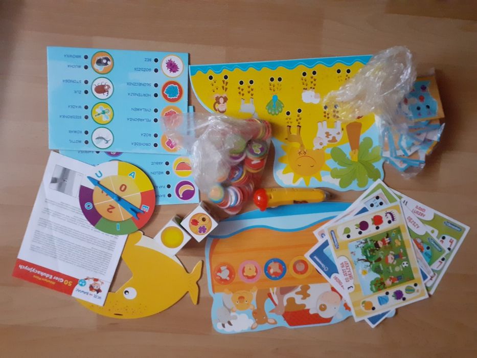 50 gier edukacyjnych Mówiące pióro 3-6 lat