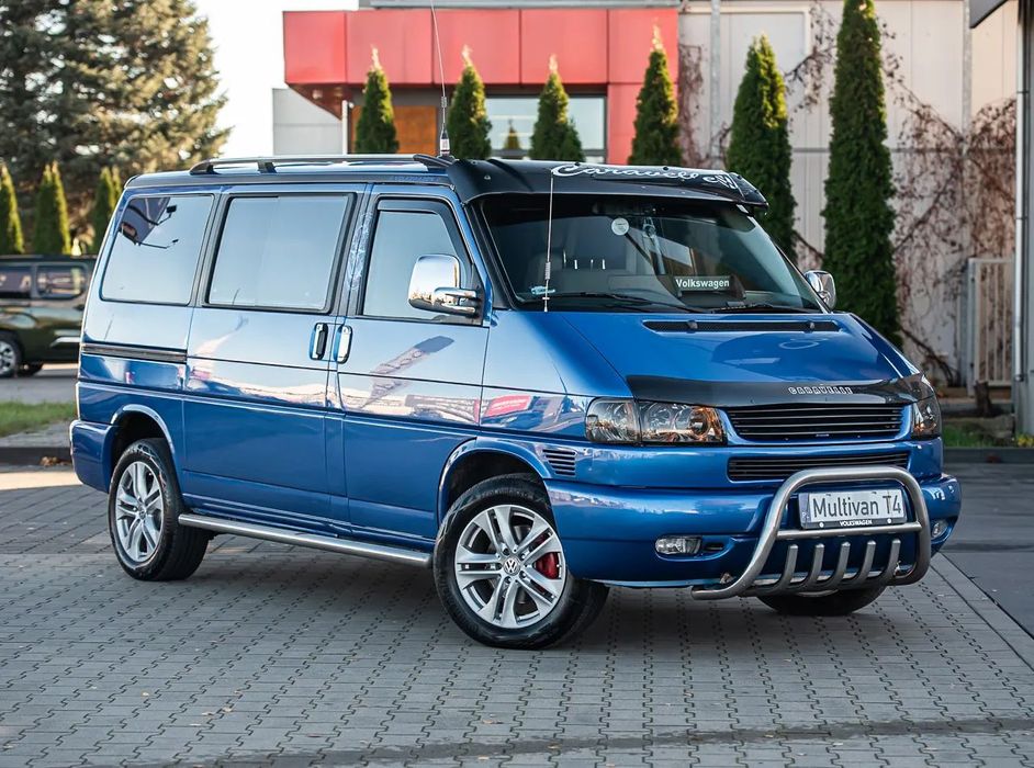 Volkswagen Multivan 2.5TDI 150KM AXG Grzane Fotele Tempomat Webasto DOINWESTOWANY FULL