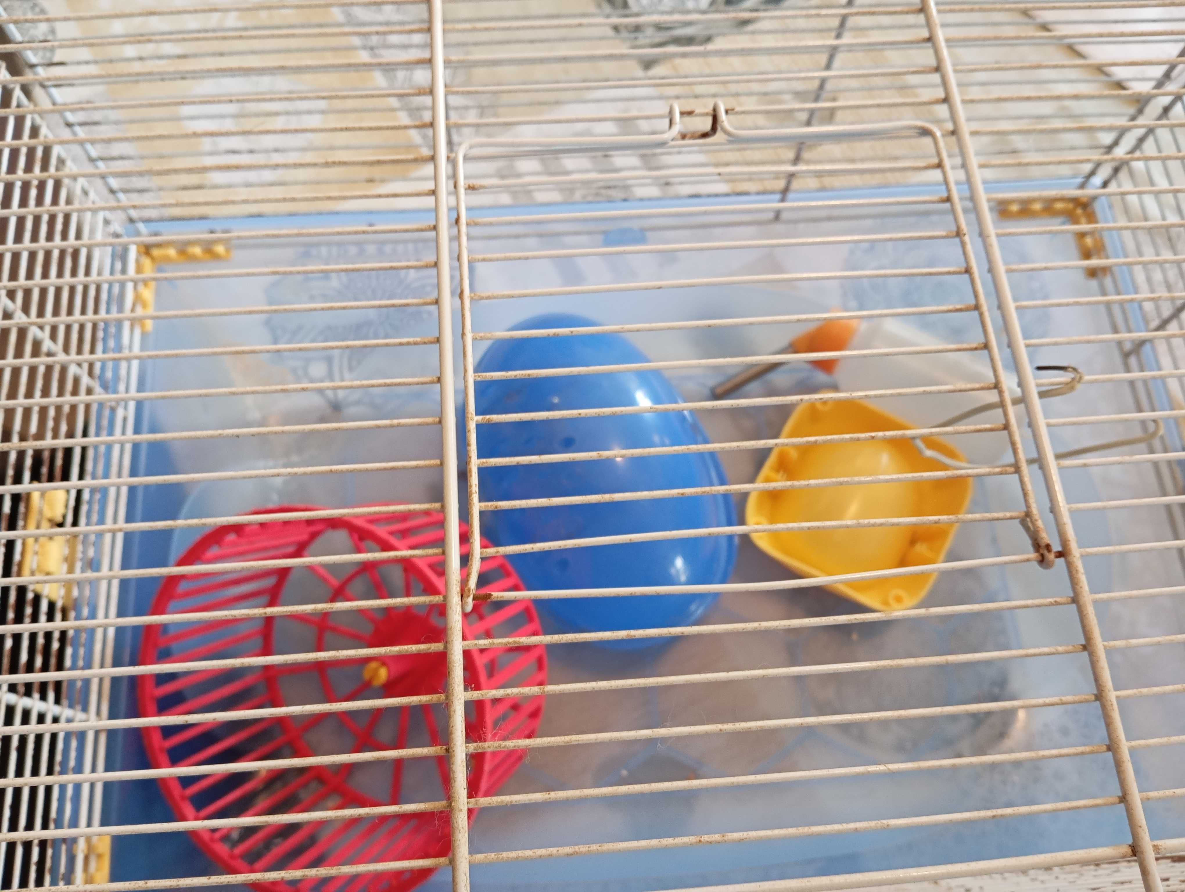 Gaiola hamster com acessórios