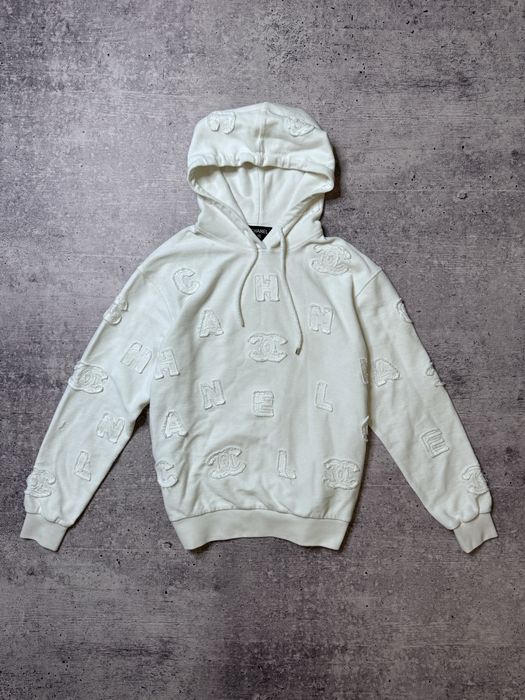 ТЕРМІНОВО!Hoodie Chanel White CC Logo Original