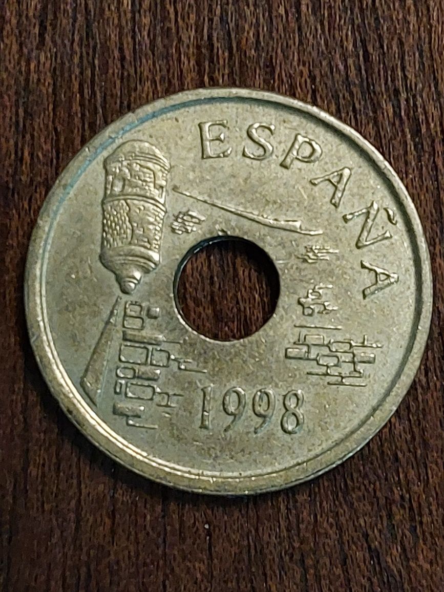 Moeda de 25 Pesetas - Ceuta (Ano de 1998)