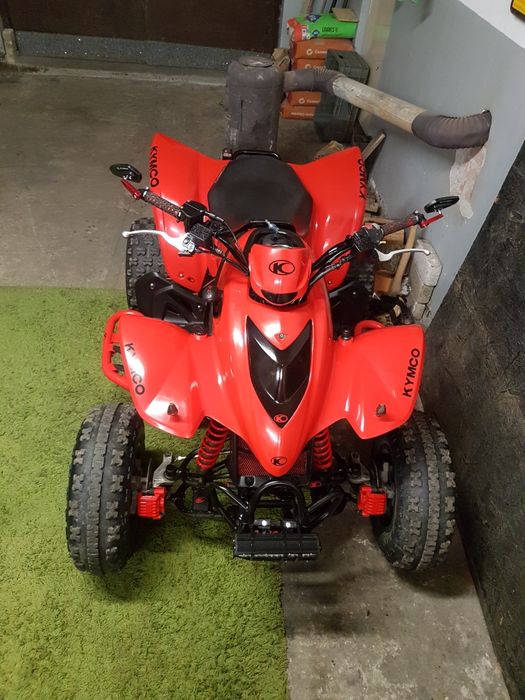 Kymco kxr 250s z przyczepką  zamienie na większy