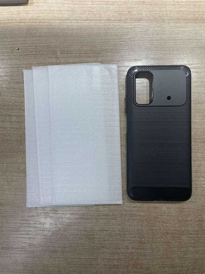 Etui na Poco M4 + 3 szkła hartowane