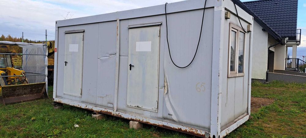 Kontener biurowy z wc
