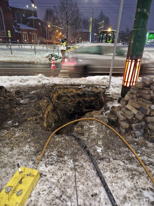 Przyłącza wod-kan przeciski przewierty wbijanie rur stalowych